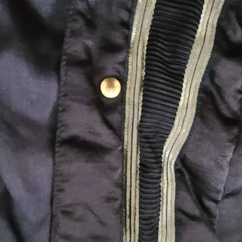 BOGNER Vintage Ski Layerlite Jacket Black And Gold USA Women's Size L/XL* - Picture 6 of 12